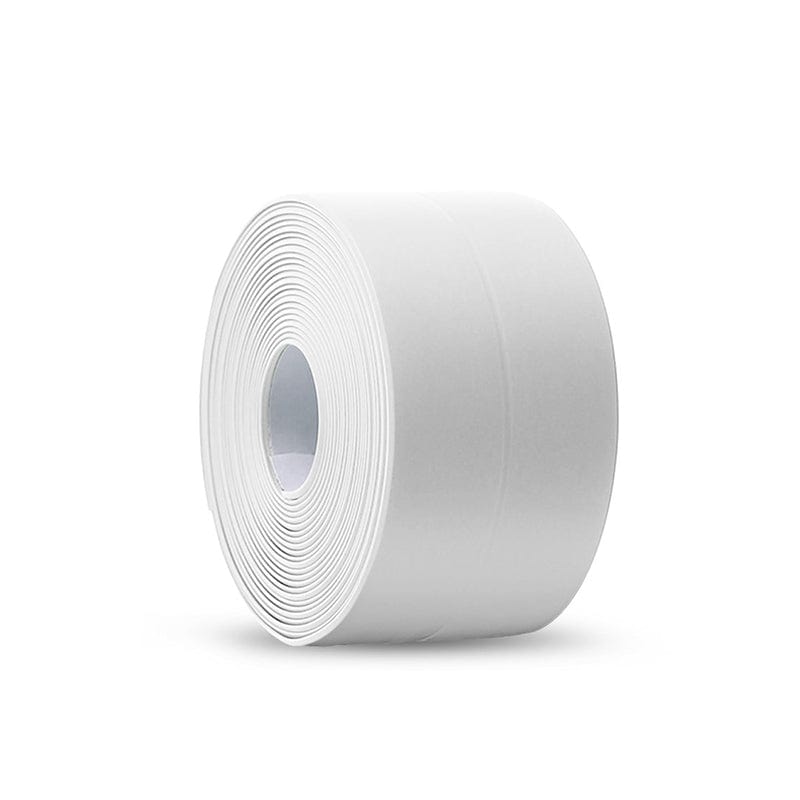 Ruban d'étanchéité adhésif pour salle de bain et cuisine 3.8 cm / Blanc