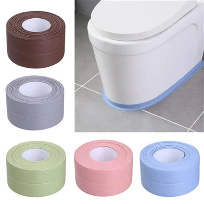 Ruban d'étanchéité adhésif pour salle de bain et cuisine