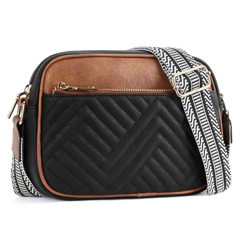 Sac à Bandoulière pour Femme Chic Gris foncé