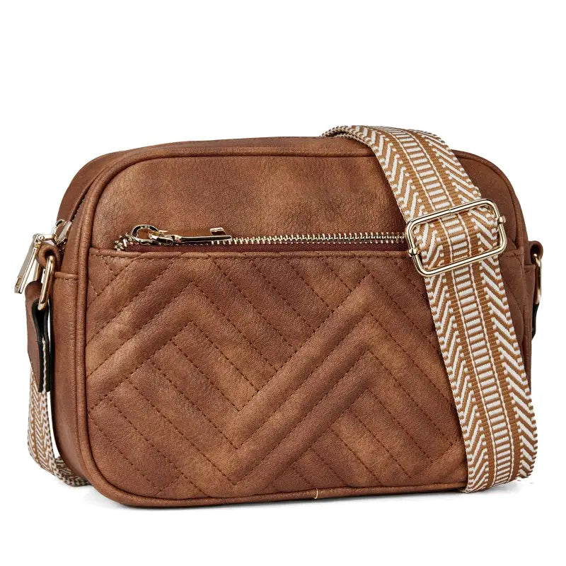 Sac à Bandoulière pour Femme Chic Marron