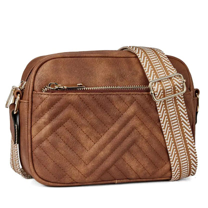 Sac à Bandoulière pour Femme Chic Marron