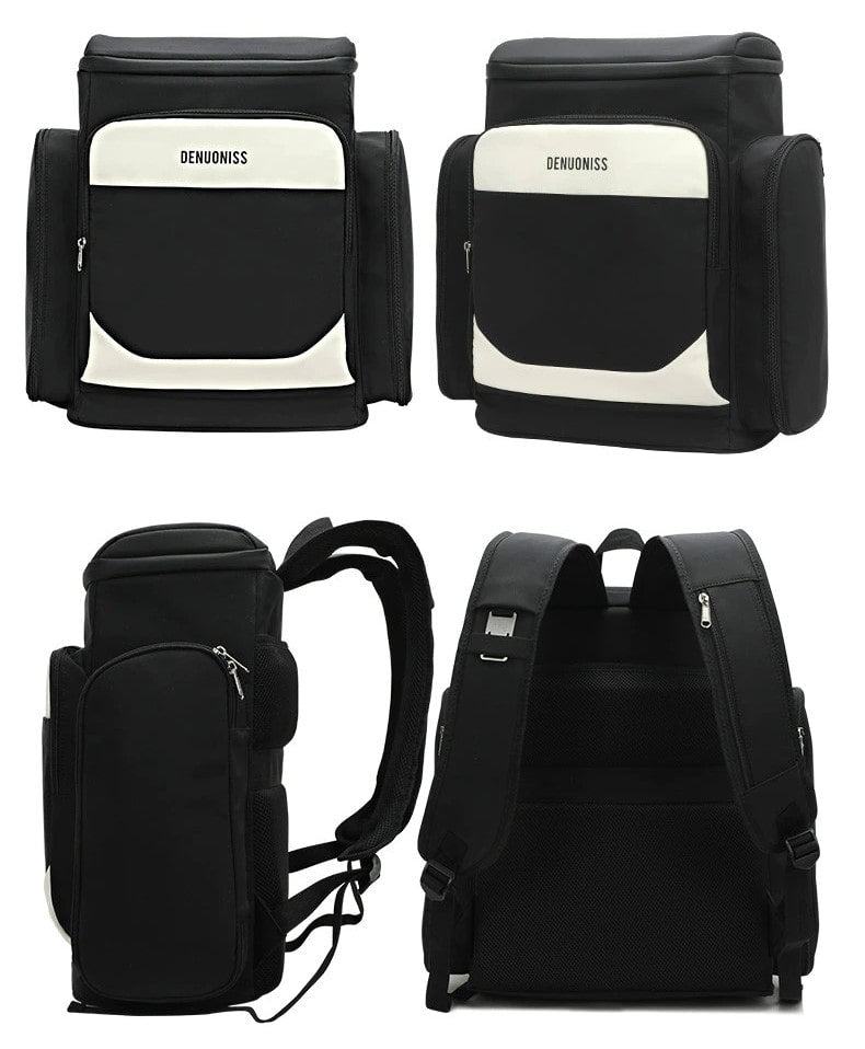 Sac à Dos Glacière Noir et Blanc