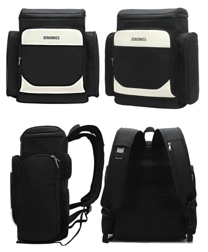 Sac à Dos Glacière Noir et Blanc