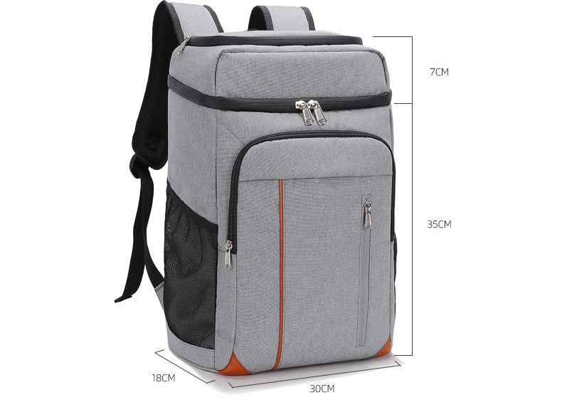 Sac à Dos Isotherme Repas Gris
