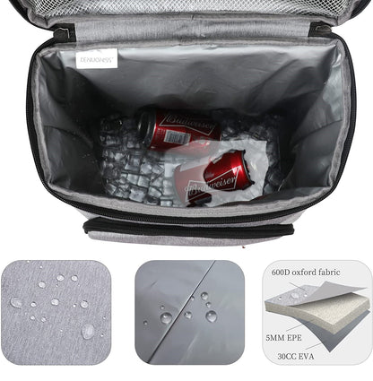 Sac à Dos Isotherme Repas Gris