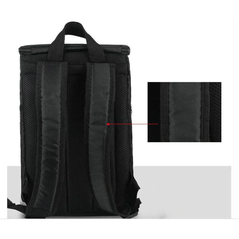 Sac à Dos Isotherme Thermos Noir