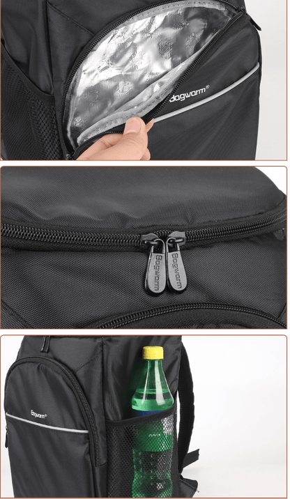 Sac à Dos Isotherme Thermos Noir