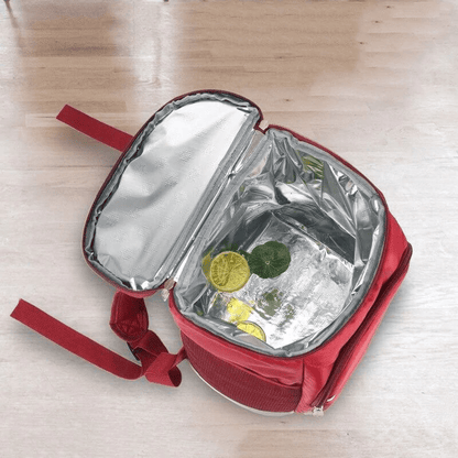Sac à Dos Isotherme Thermos Rouge