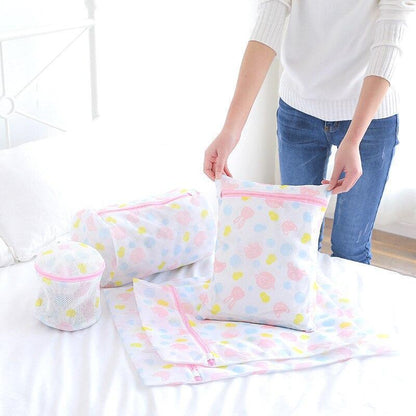 Sac à Linge </br>Bébé Ourson et Lapinou