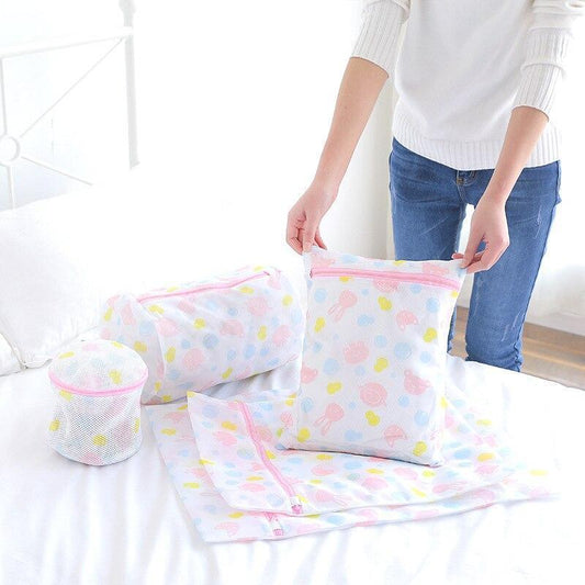 Sac à Linge </br>Bébé Ourson et Lapinou