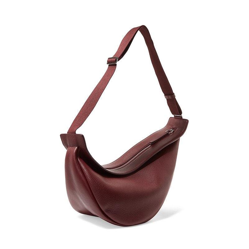 Sac à Main Banane - Bordeaux
