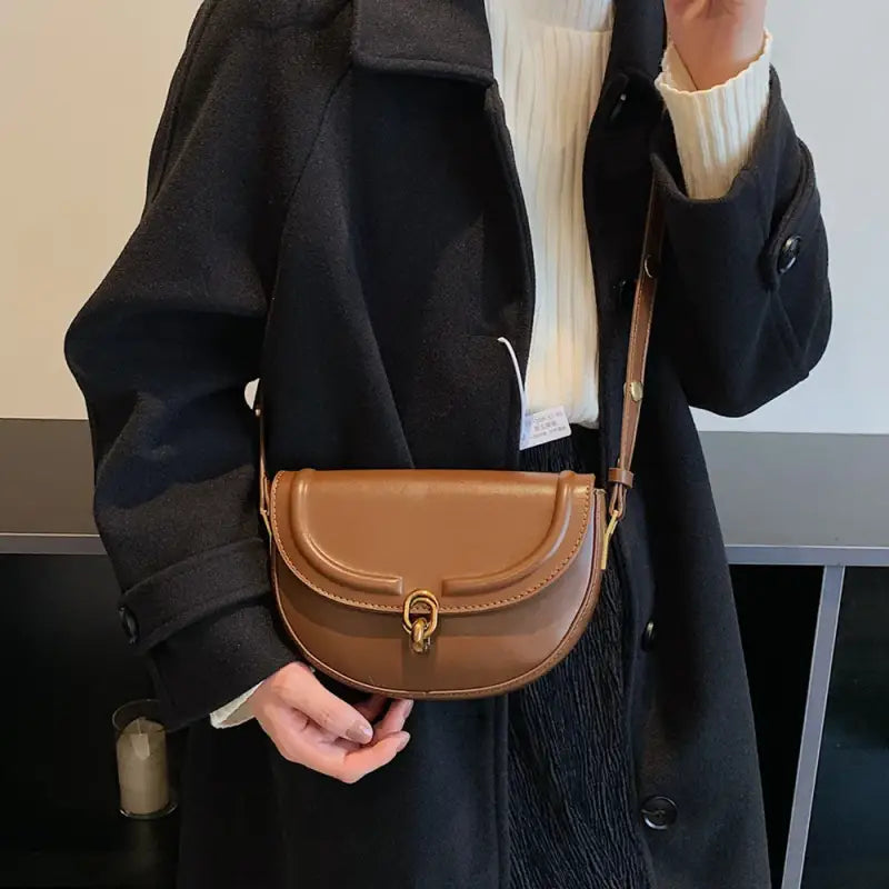 Sac à Main Banane Cuir Femme