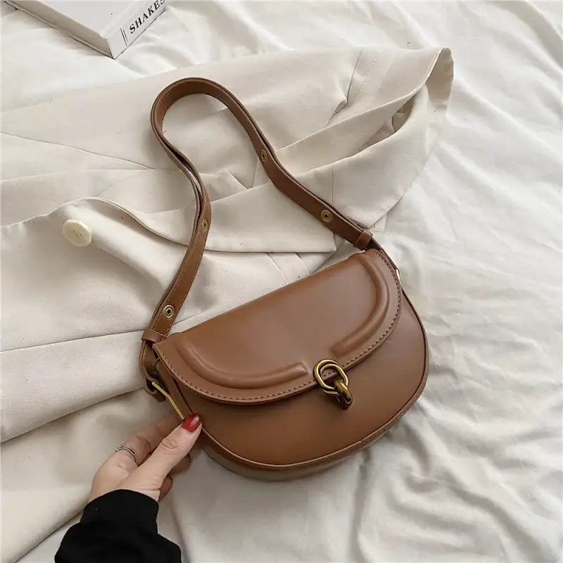 Sac à Main Banane Cuir Femme