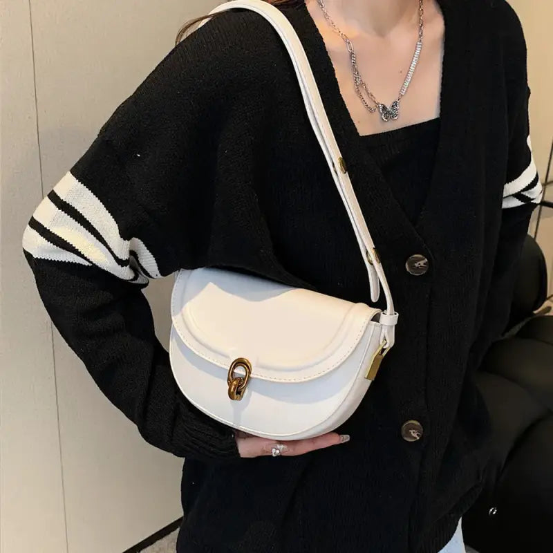Sac à Main Banane Cuir Femme