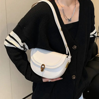 Sac à Main Banane Cuir Femme