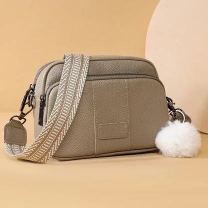 Sac à Main Bandoulière Femme avec Pompon