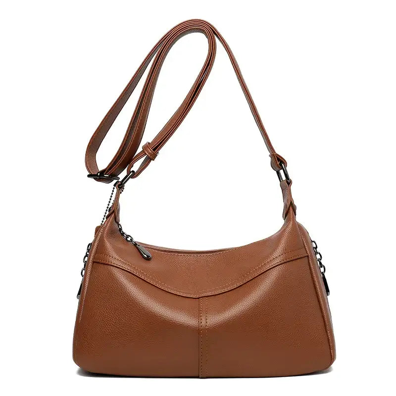 Sac à Main en Bandoulière Marron