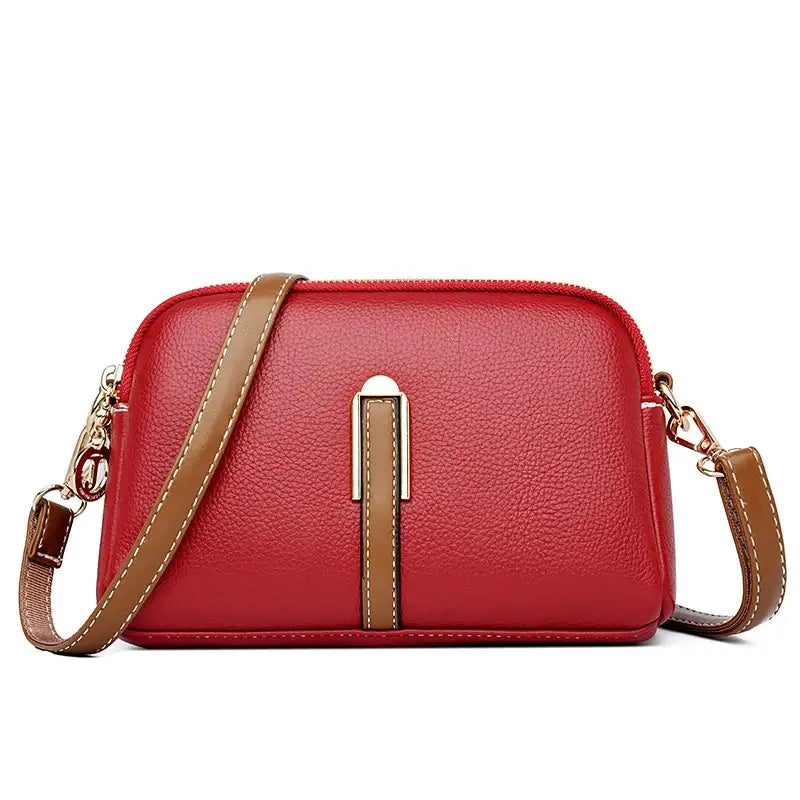 Sac à Main Femme à Bandoulière Rouge