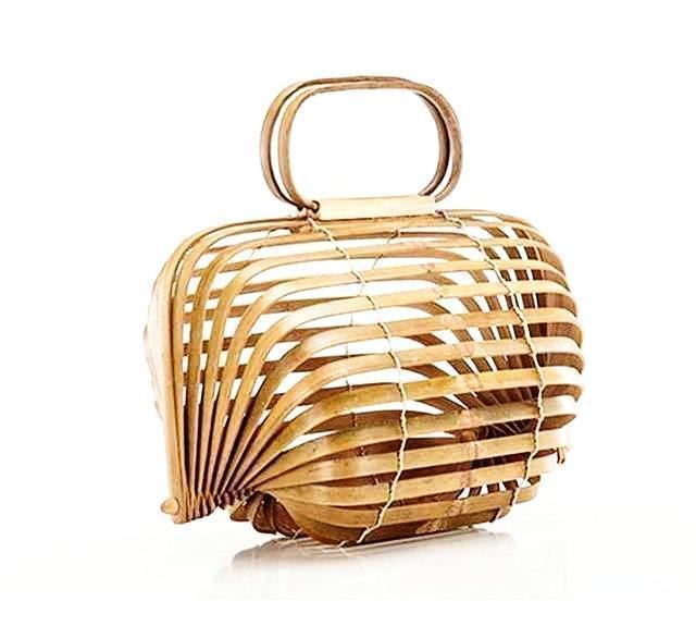 Burlywood / S Sac Bambou - Martine