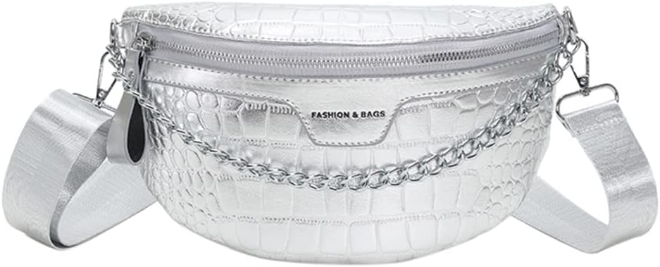 Sac Banane Argenté