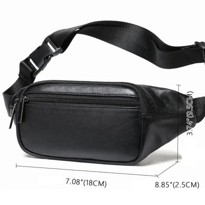 Sac Banane Bandoulière Homme Cuir