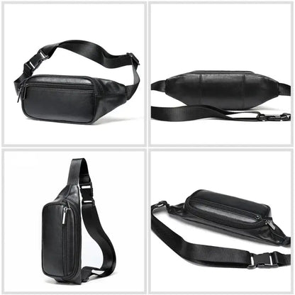Sac Banane Bandoulière Homme Cuir