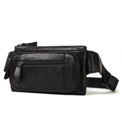 Sac Banane Bandoulière Homme - Noir