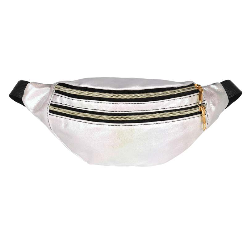 Sac Banane Brillant - Blanc