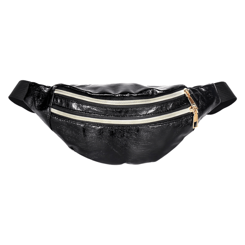 Sac Banane Brillant - Noir