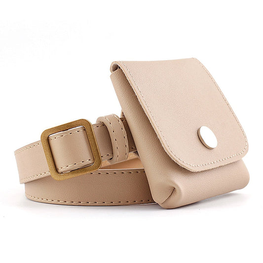 Sac Banane Ceinture Femme - Beige