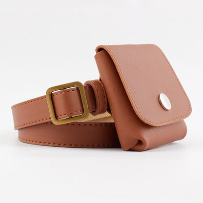 Sac Banane Ceinture Femme - Marron