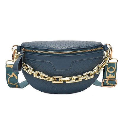 Sac Banane Chic pour Femme Bleu pétrole