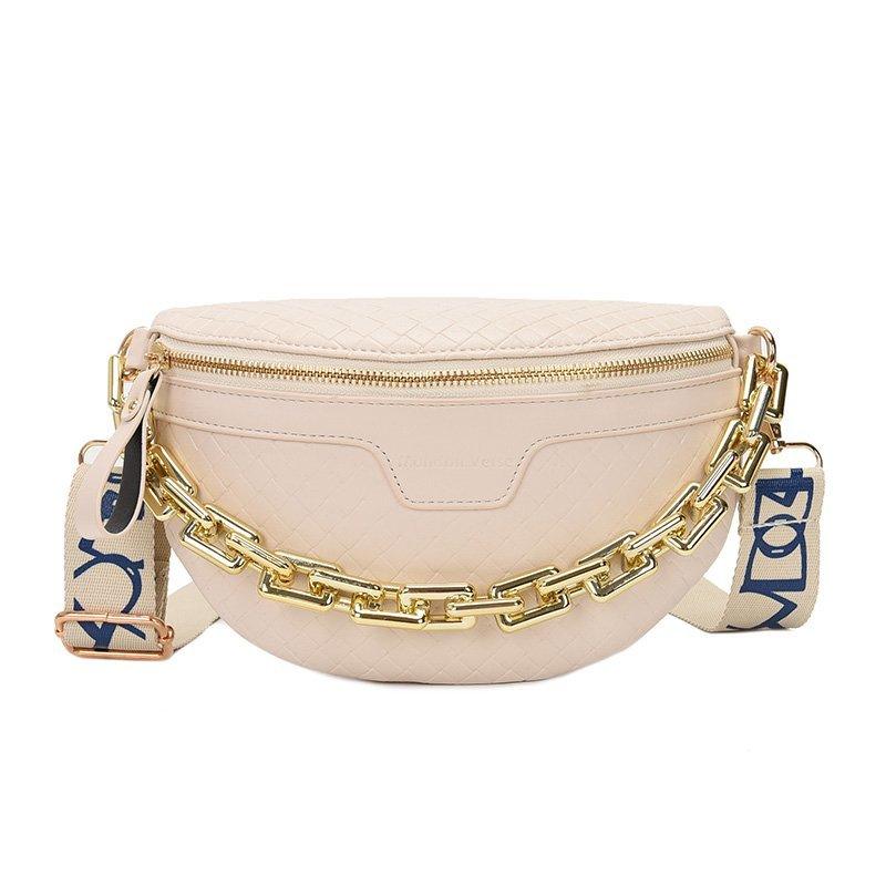 Sac Banane Chic pour Femme Crème
