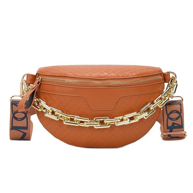Sac Banane Chic pour Femme Marron