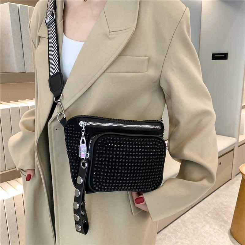 Sac Banane Clouté Femme
