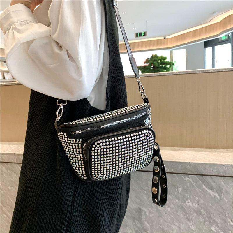 Sac Banane Clouté Femme