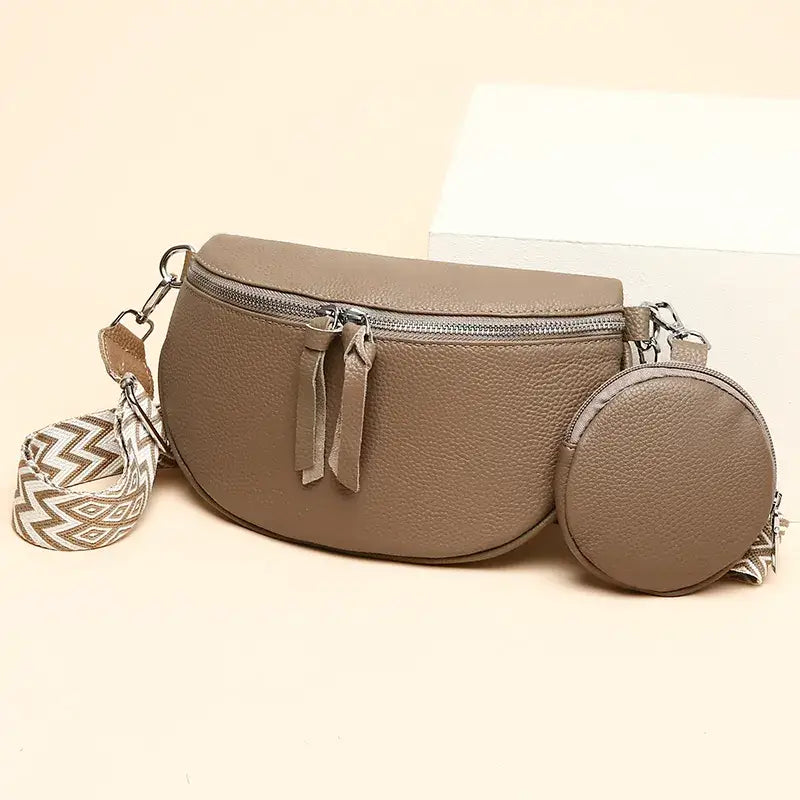Sac Banane Cuir Femme