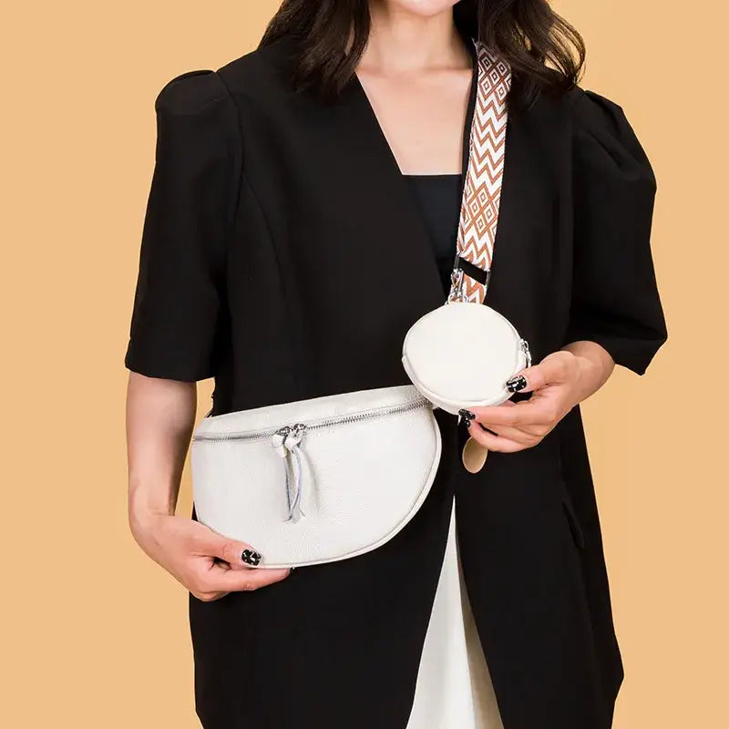 Sac Banane Cuir Femme