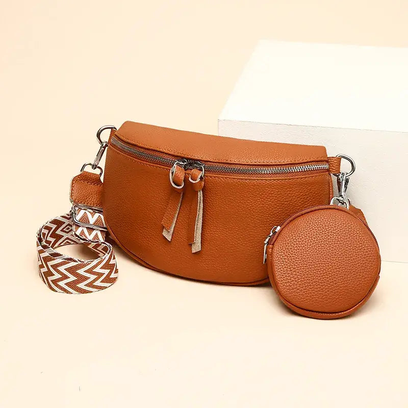 Sac Banane Cuir Femme