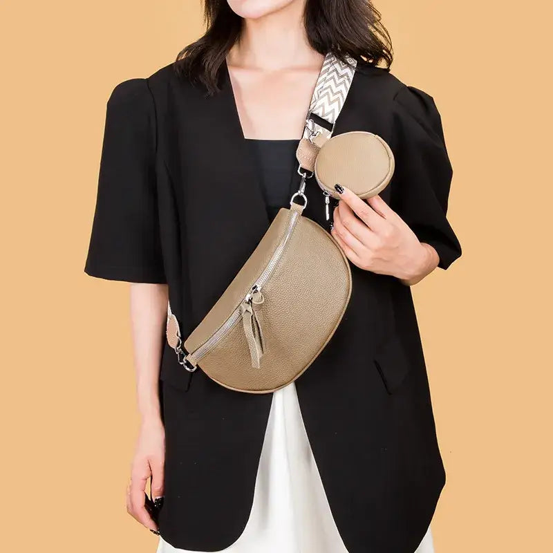Sac Banane Cuir Femme
