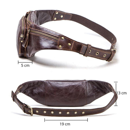 Sac Banane Cuir Homme