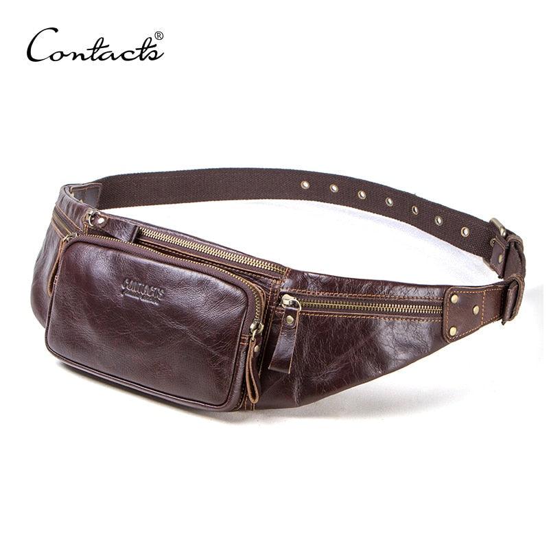Sac Banane Cuir Homme