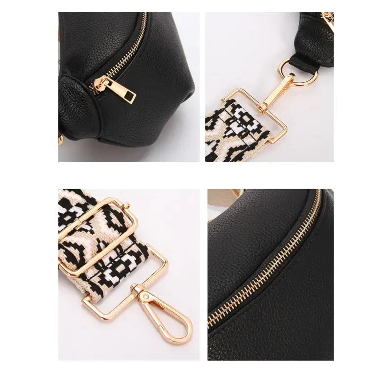 Sac Banane Cuir Noir