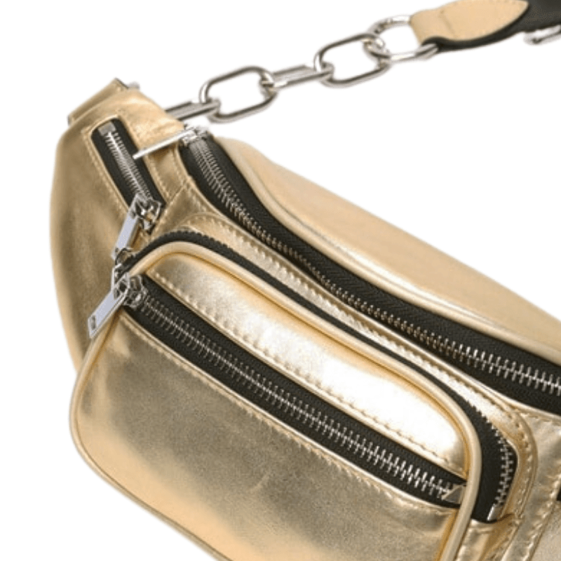 Sac Banane Doré
