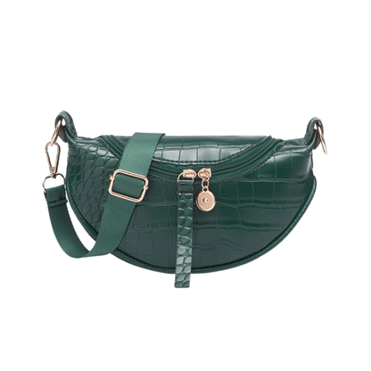 Sac Banane en Cuir Femme - Vert