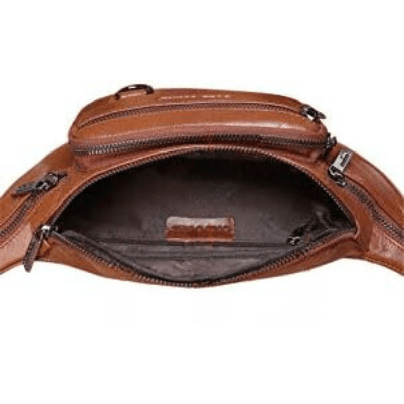 Sac Banane en Cuir Homme