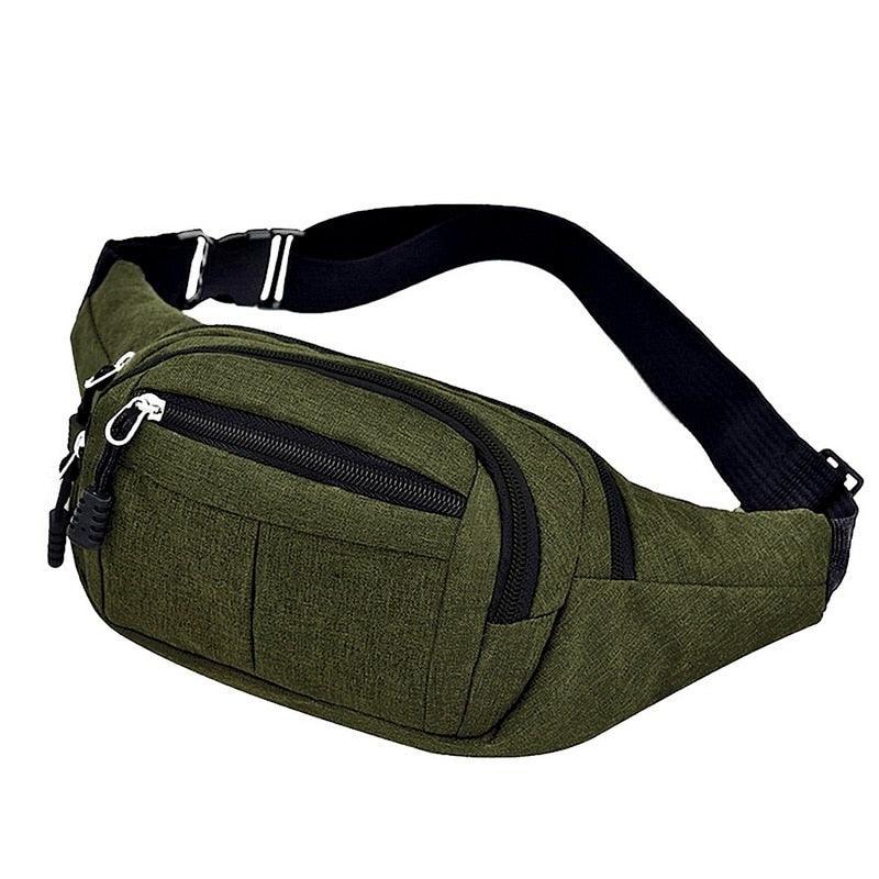 Sac Banane en Tissu - Kaki
