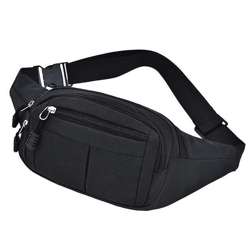 Sac Banane en Tissu - Noir