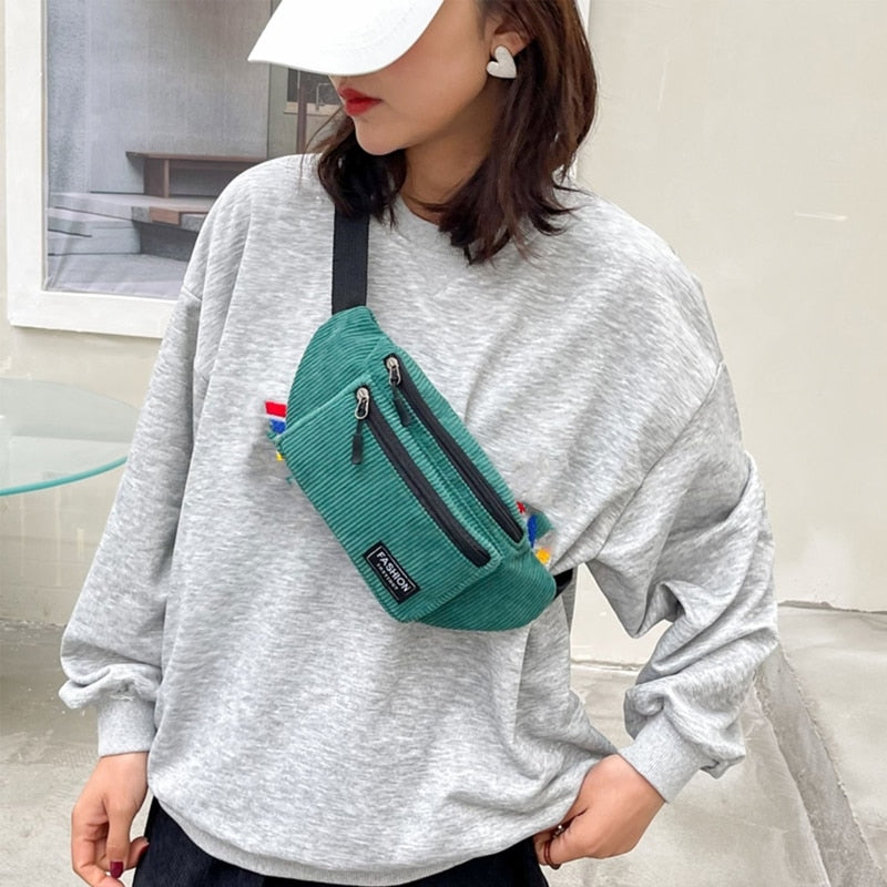 Sac Banane en Velours