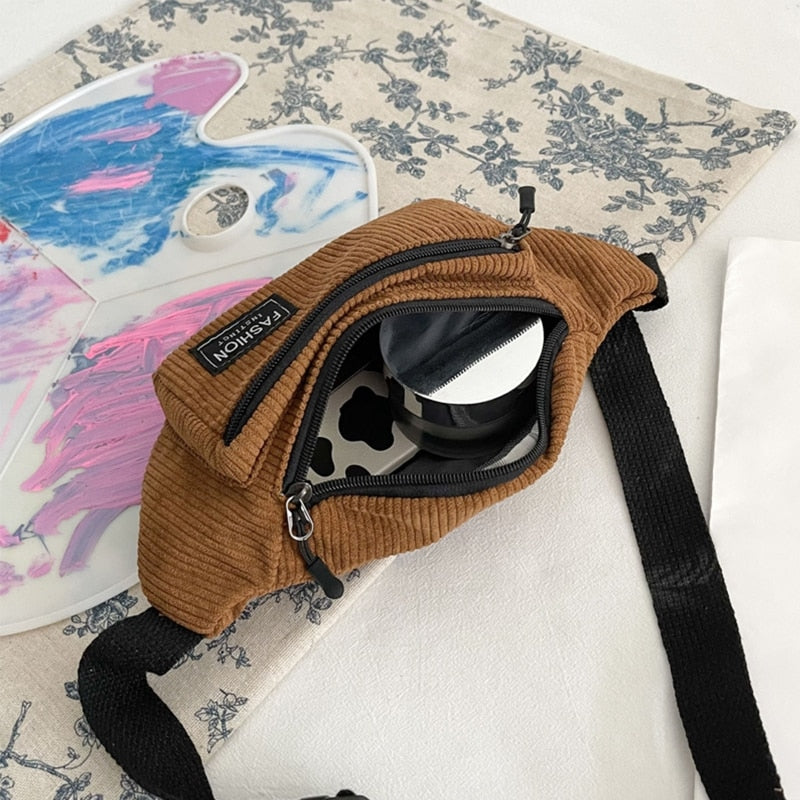 Sac Banane en Velours